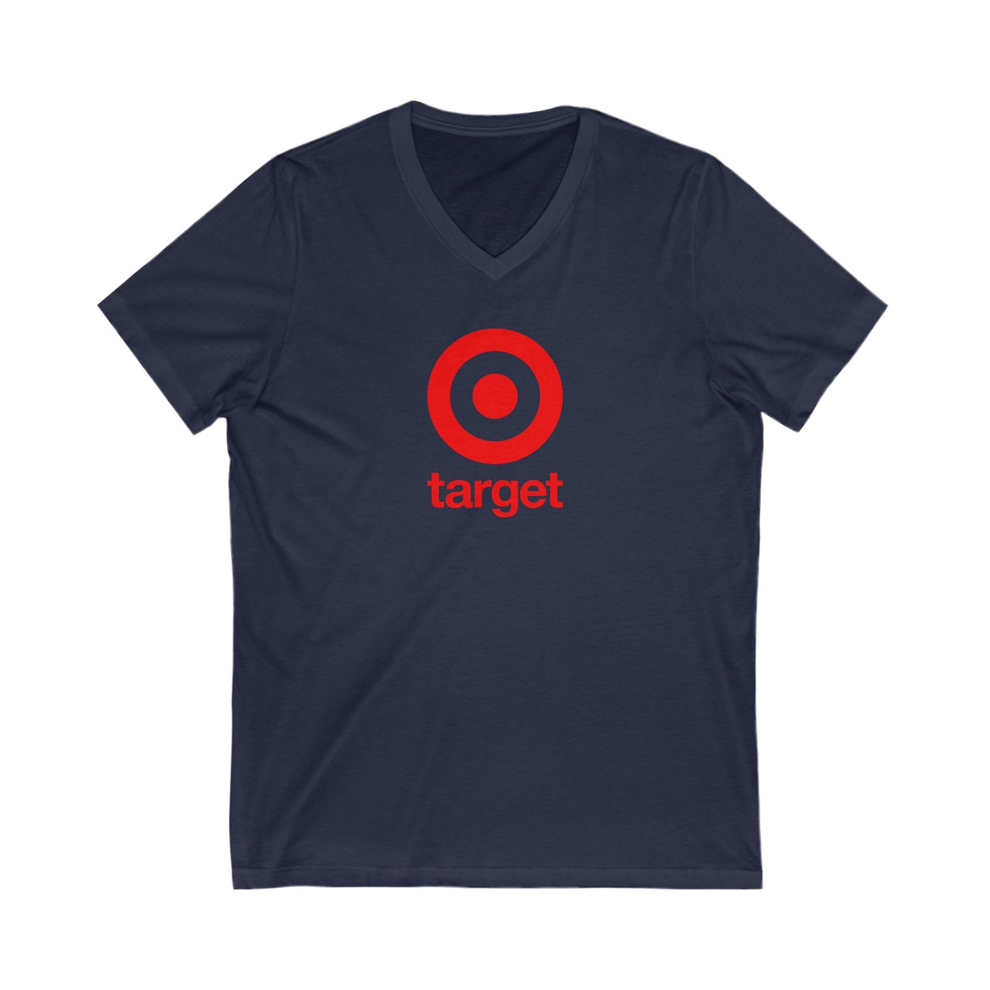 Target Logo Adult V-Neck T-Shirt