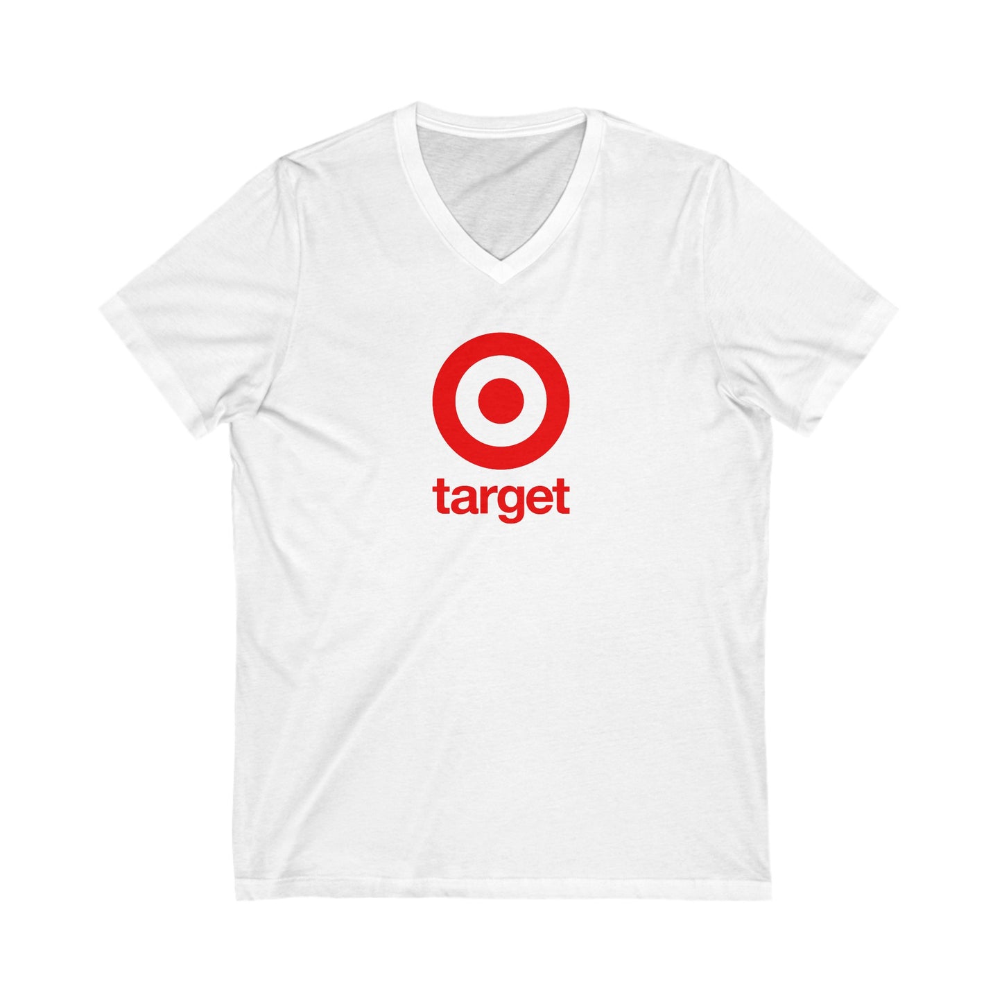 Target Logo Adult V-Neck T-Shirt