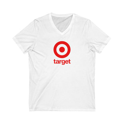 Target Logo Adult V-Neck T-Shirt