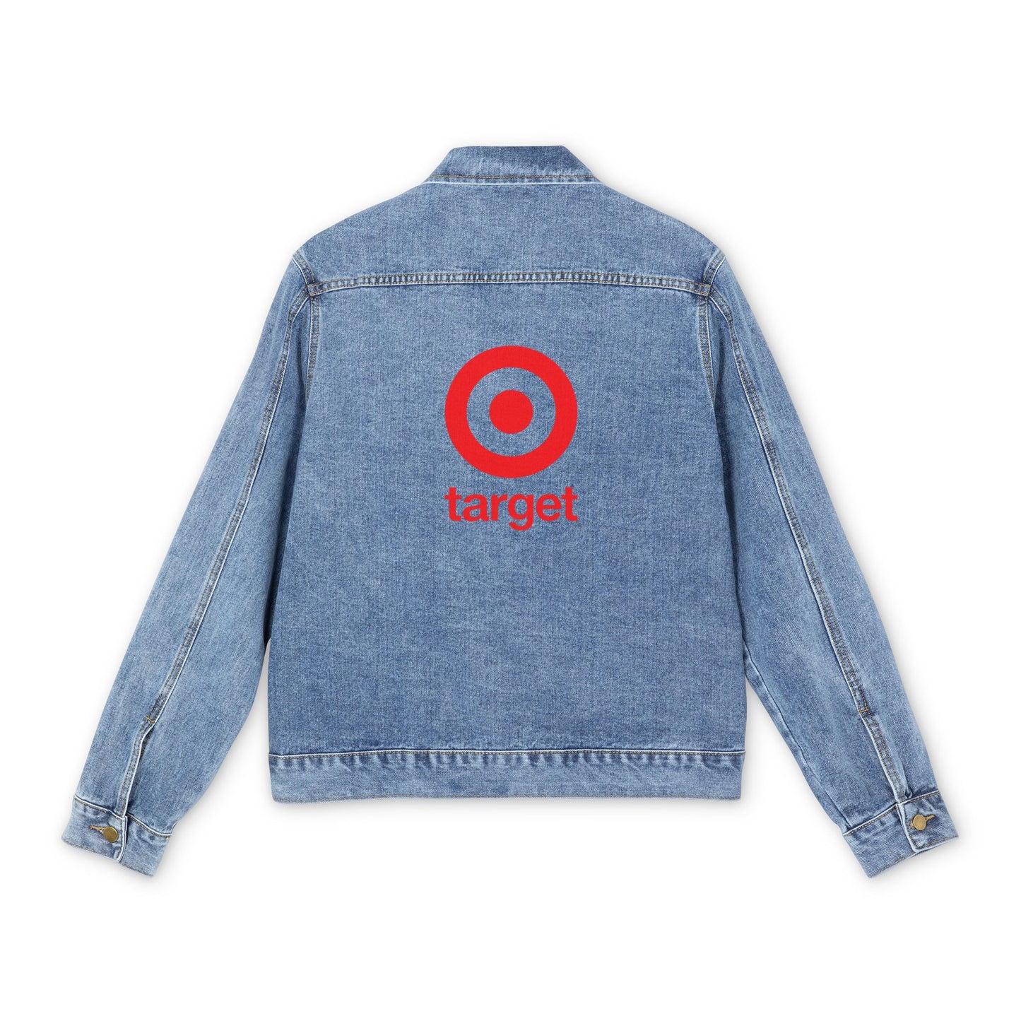 Target Logo Adult Denim Jacket