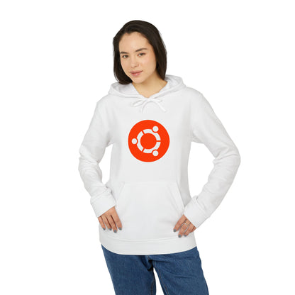 Ubuntu Logo Adidas Adult Hoodie