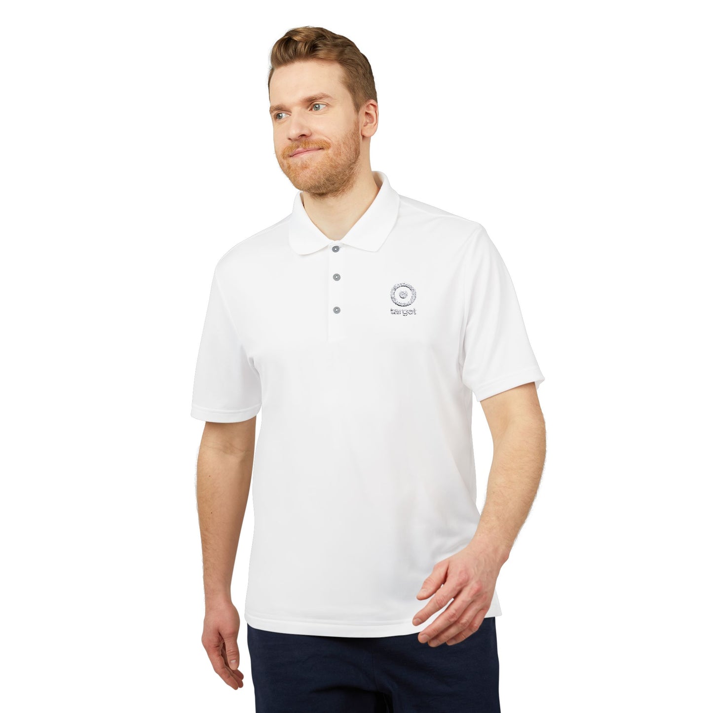 Target Logo Adidas Performance Polo