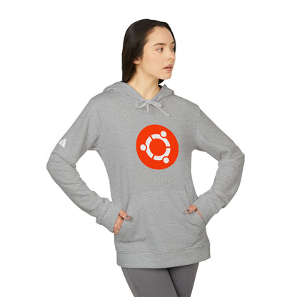 Ubuntu Logo Adidas Adult Hoodie