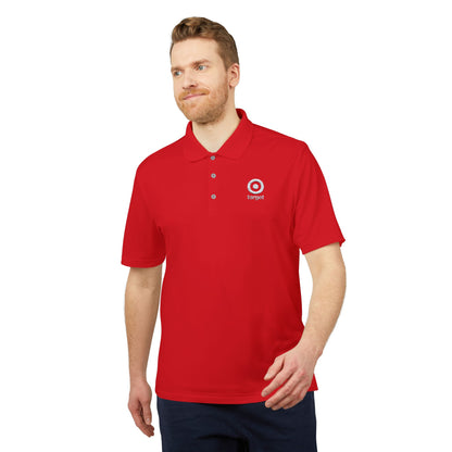 Target Logo Adidas Performance Polo