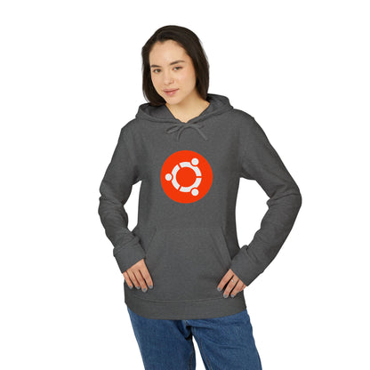 Ubuntu Logo Adidas Adult Hoodie