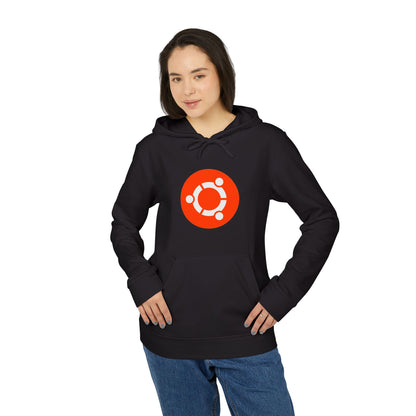 Ubuntu Logo Adidas Adult Hoodie