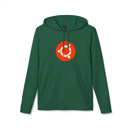 Ubuntu Logo Adidas Adult Hoodie