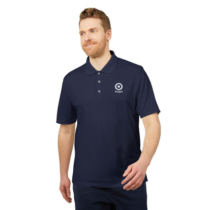 Target Logo Adidas Performance Polo