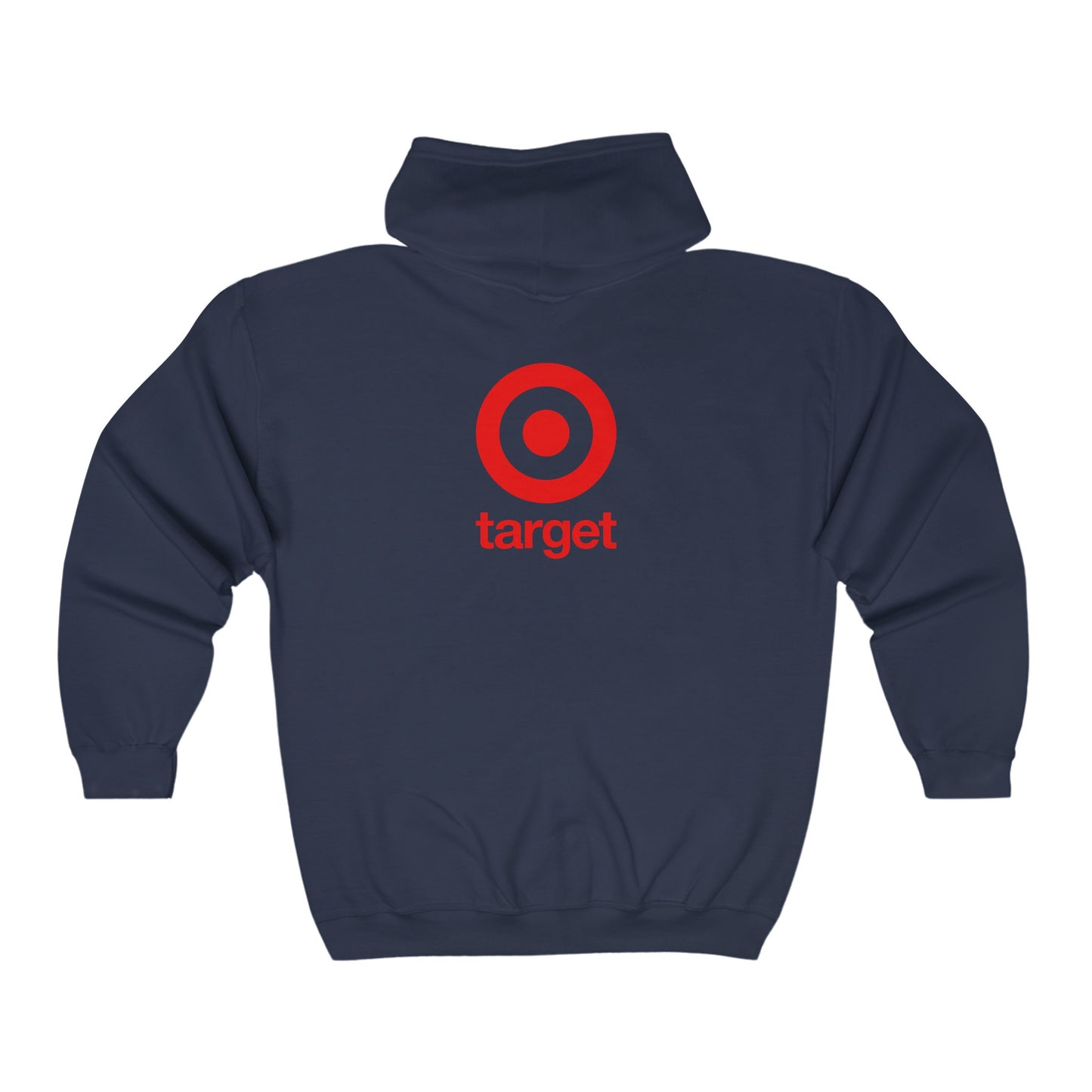 Target Logo Adult Zip-Up Hoodie