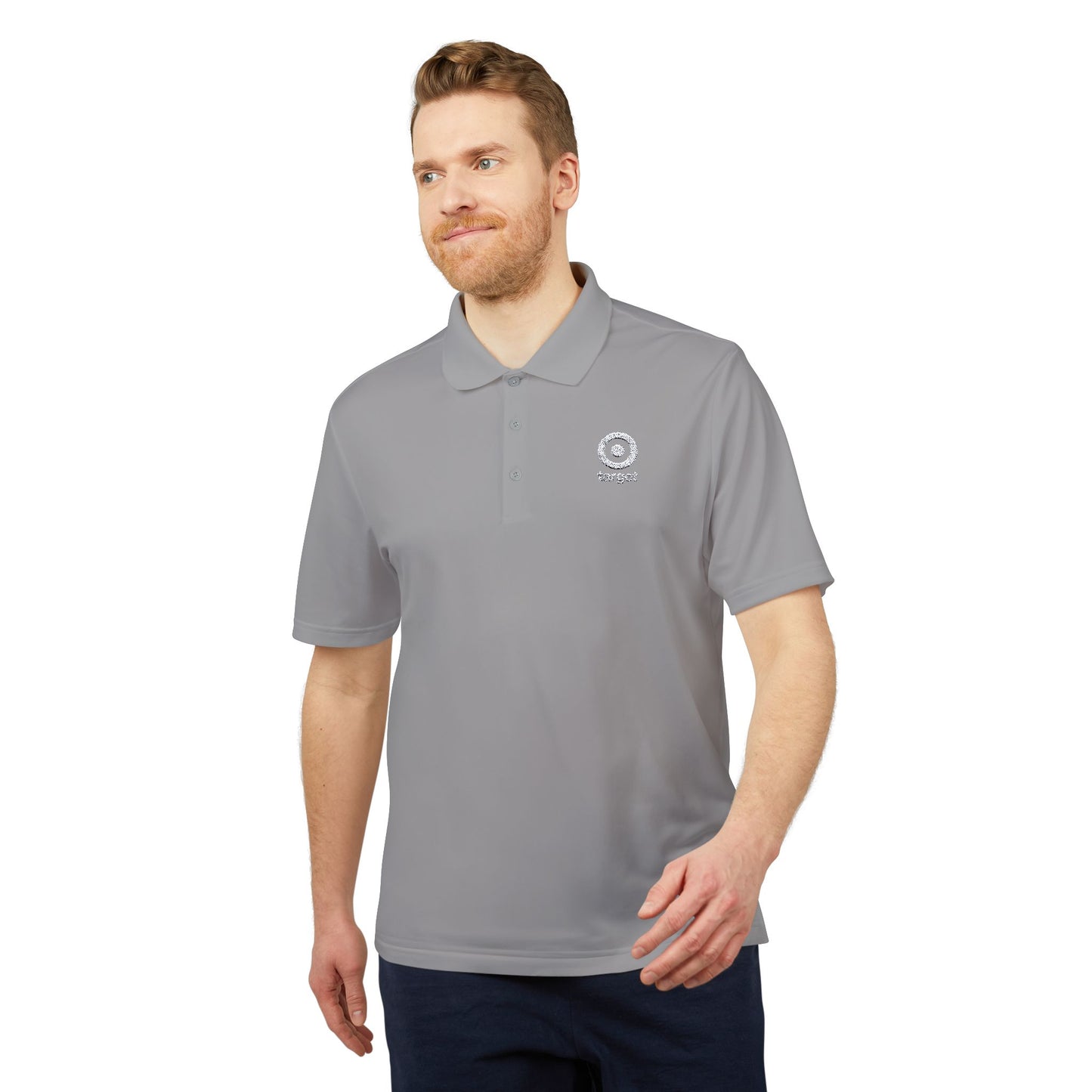 Target Logo Adidas Performance Polo